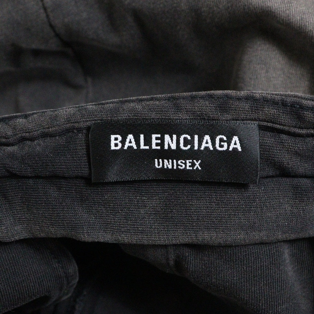 BALENCIAGA(バレンシアガ) 21AW WORN OUT COTTON KNIT PANTS ウォームアウト コットンニット パンツ チャコールグレー 662403