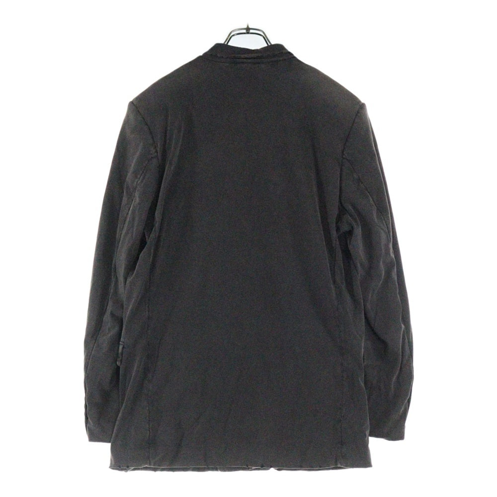 BALENCIAGA(バレンシアガ) 21AW SLIM WORN OUT DOUBLE BREASTED JACKET スリム ウォームアウト ダブルブレスト テーラードジャケット チャコールグレー 662390