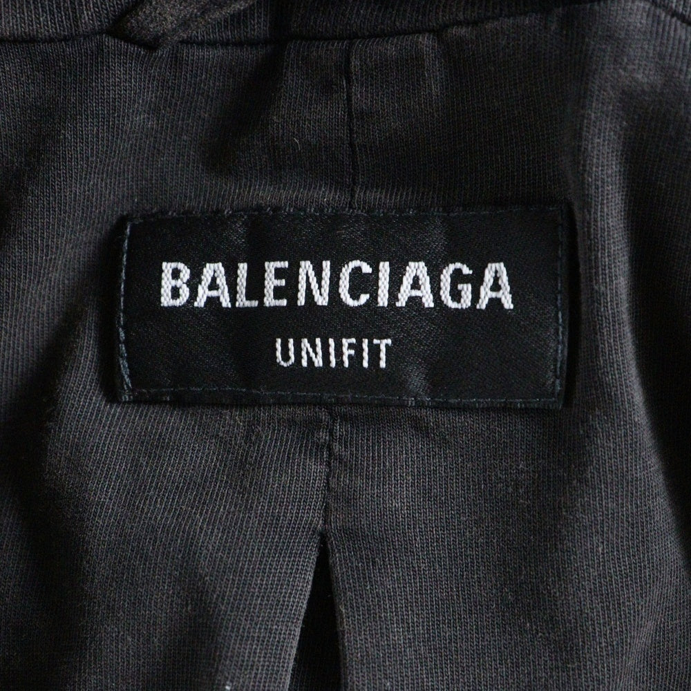 BALENCIAGA(バレンシアガ) 21AW SLIM WORN OUT DOUBLE BREASTED JACKET スリム ウォームアウト ダブルブレスト テーラードジャケット チャコールグレー 662390