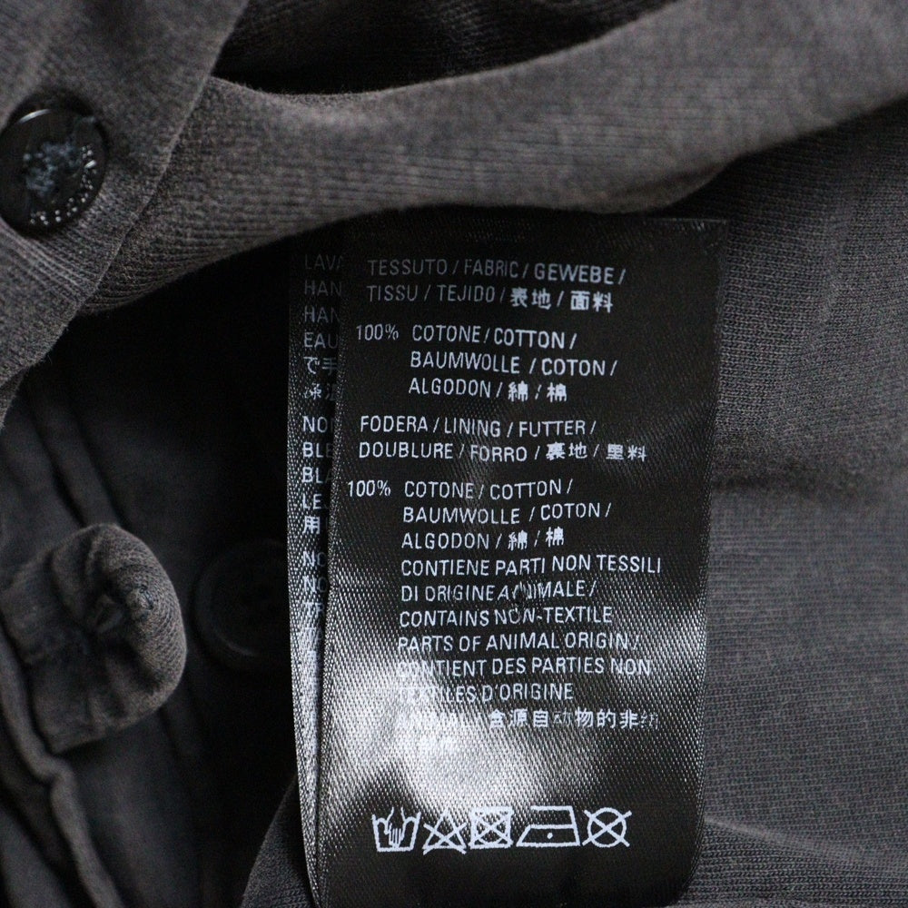 BALENCIAGA(バレンシアガ) 21AW SLIM WORN OUT DOUBLE BREASTED JACKET スリム ウォームアウト ダブルブレスト テーラードジャケット チャコールグレー 662390
