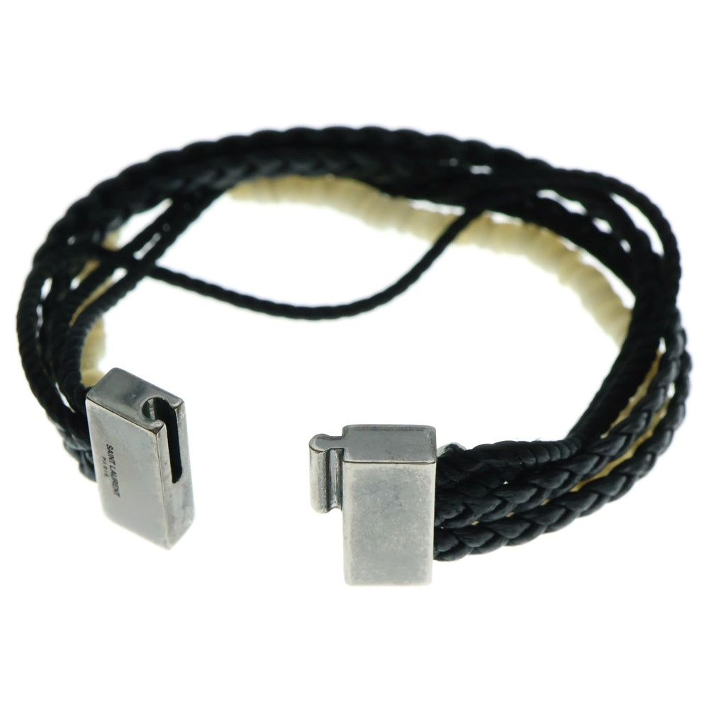 Saint Laurent レザーブレスレット 楽天市場】サンローラン SAINT LAURENT レザーブレスレット