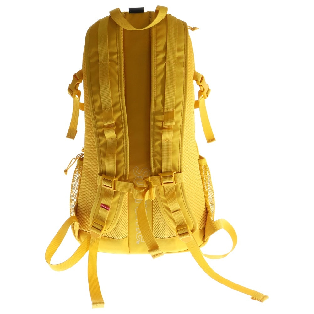 SUPREME(シュプリーム) 20SS BackPack ロゴ メッシュ バックパック リュック イエロー