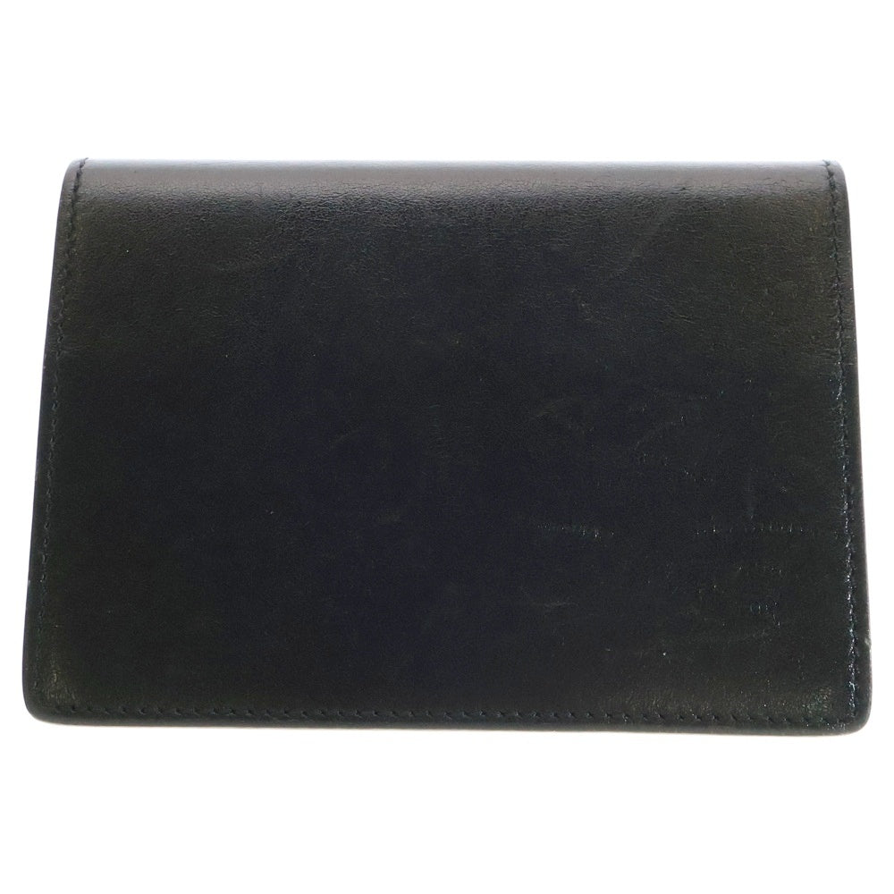 OFF-WHITE(オフホワイト) QUOTE PASSPORT クウォート パスポート レザーウォレット 財布 ブラック