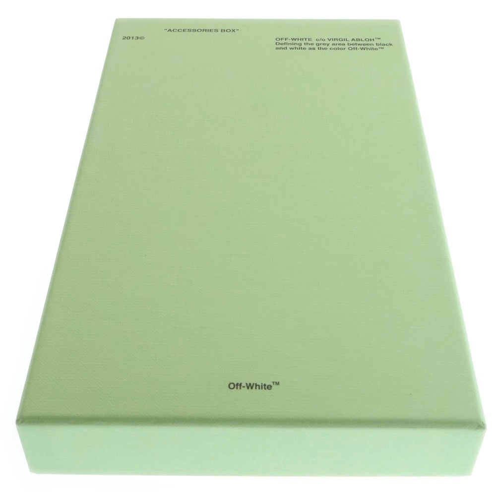 OFF-WHITE(オフホワイト) QUOTE PASSPORT クウォート パスポート レザーウォレット 財布 ブラック