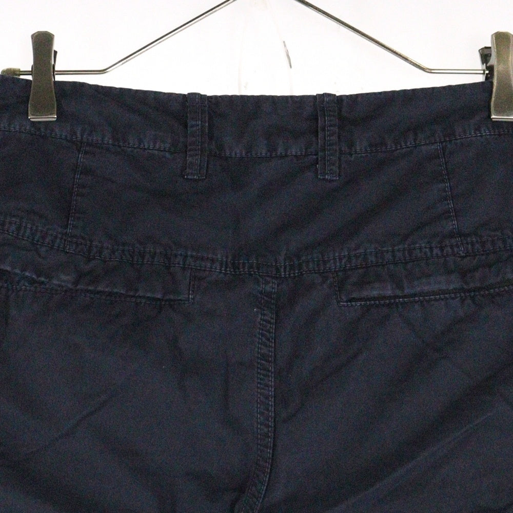 STONE ISLAND(ストーンアイランド) WASHED CARGO PANTS ウォッシュド ロゴワッペン カーゴパンツ ネイビー 7415318WA