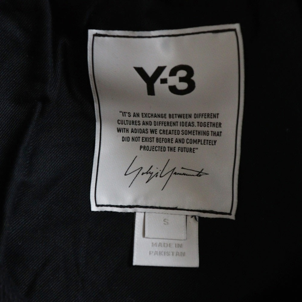 Y-3(ワイスリー) CLASSIC TERRY SHORTS クラシックテリー ラバーロゴ ショーツ ブラック FN3394