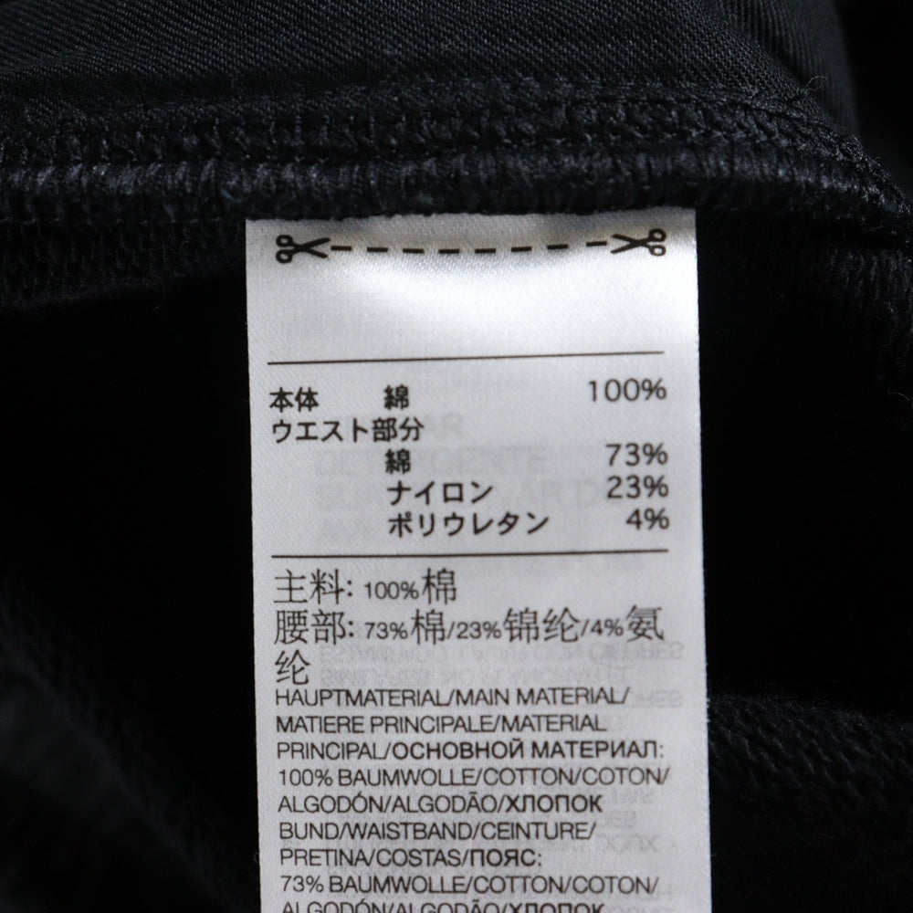Y-3(ワイスリー) CLASSIC TERRY SHORTS クラシックテリー ラバーロゴ ショーツ ブラック FN3394