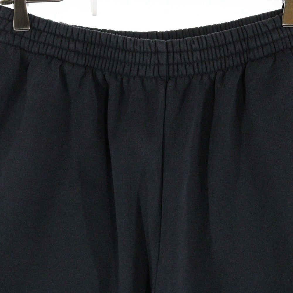 BALENCIAGA(バレンシアガ) 24AW ×UNDERARMOUR LARGE SHORTS アンダーアーマー ラージ ロゴプリント ショーツ ブラック 795261