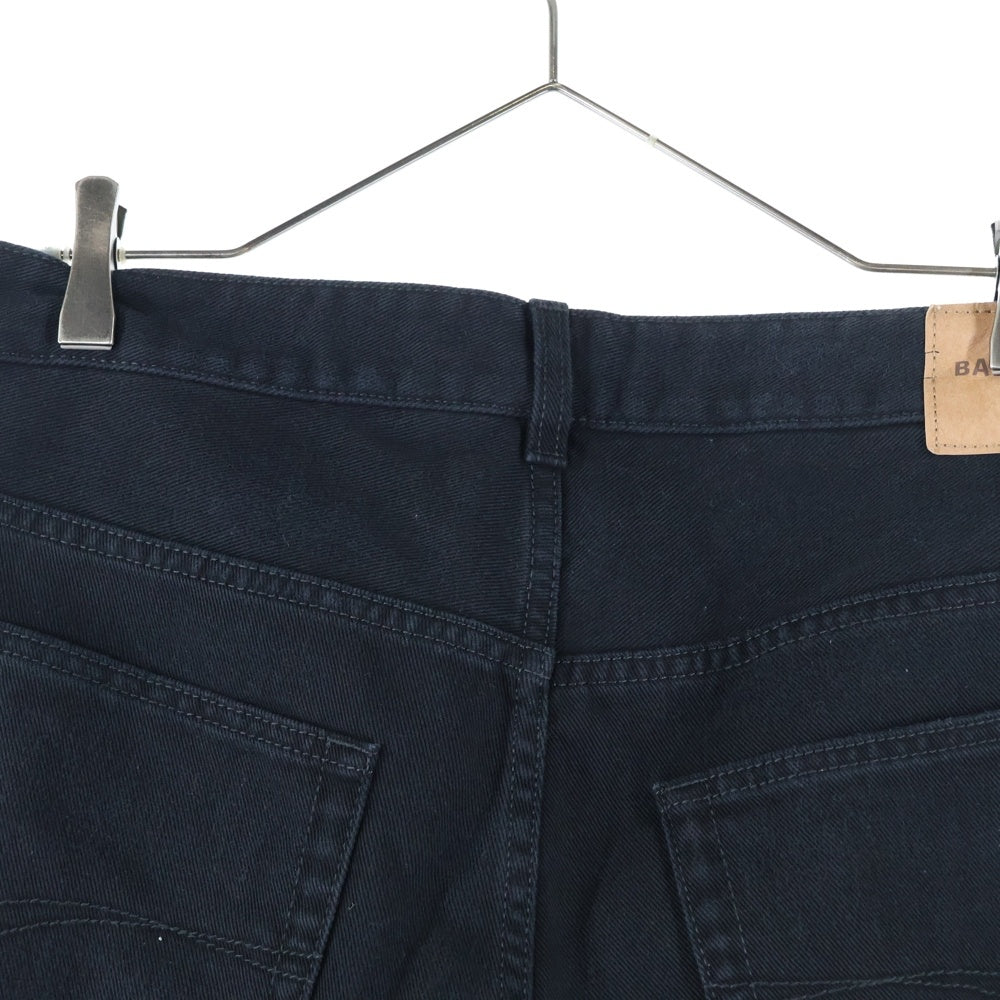 BALENCIAGA(バレンシアガ) FLARED PANTS フレア コットン パンツ ブラック 790405