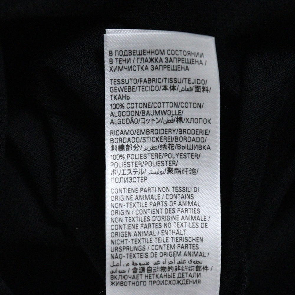 BALENCIAGA(バレンシアガ) 24AW ×ebay OVERSIZED POLO イーベイ ロゴプリント オーバーサイズ 半袖ポロシャツ ブラック 817418
