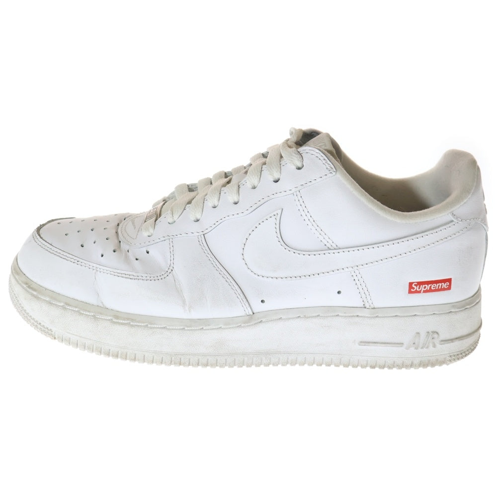 NIKE(ナイキ) ×SUPREME CU9225-100 ローカットスニーカー ホワイト 27.5cm