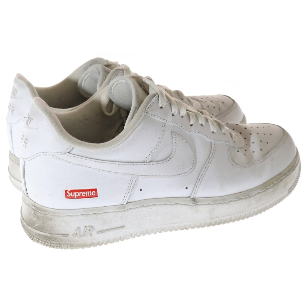 NIKE(ナイキ) ×SUPREME CU9225-100 ローカットスニーカー ホワイト 27.5cm