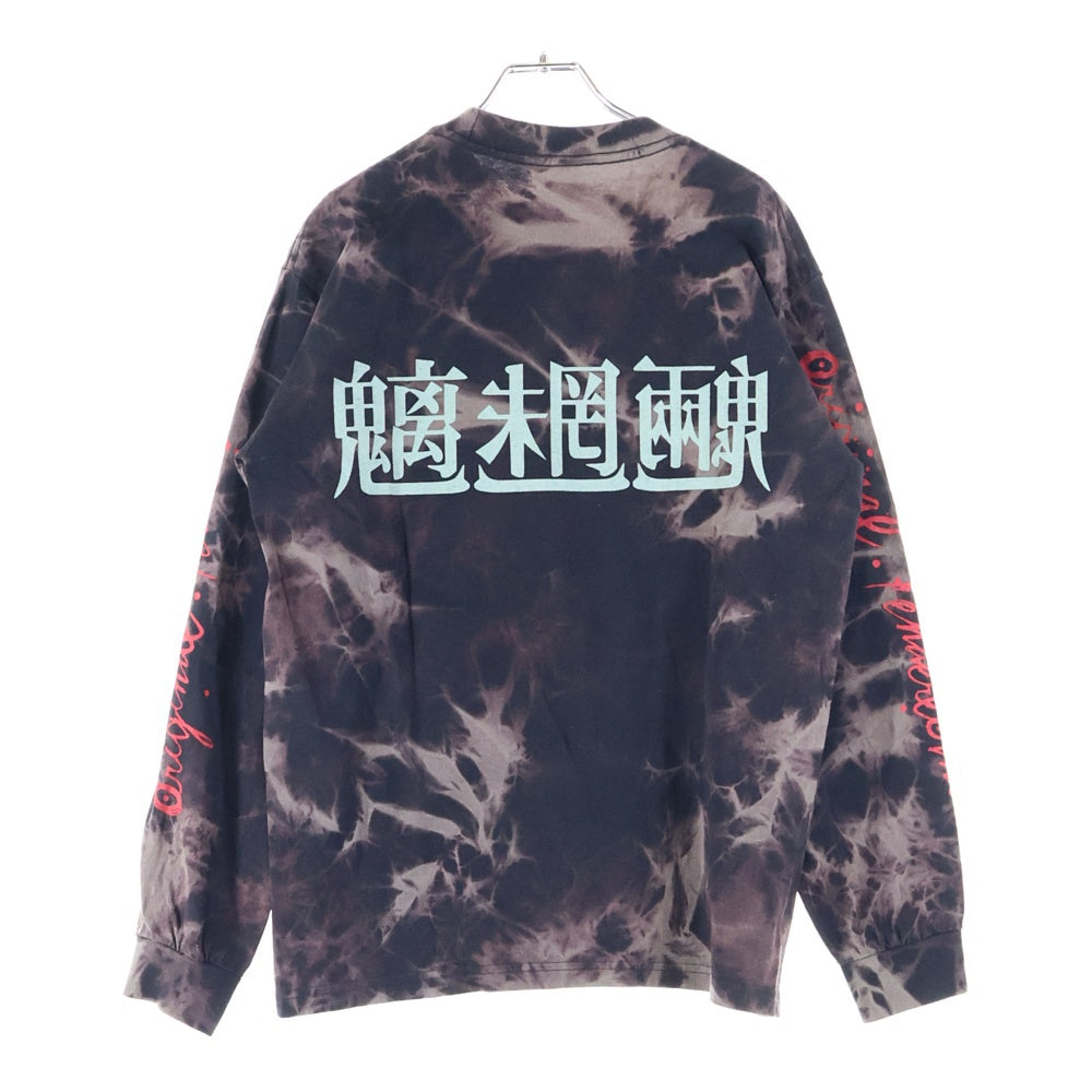 TENDERLOIN(テンダーロイン) ACID PC L/S TEE アシッド タイダイ プリント 長袖Tシャツ カットソー マルチカラー