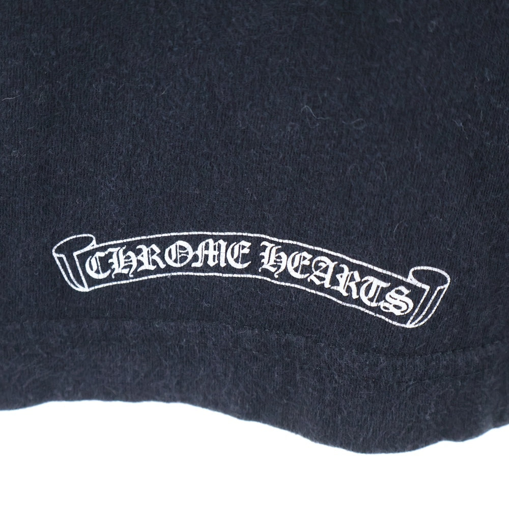 CHROME HEARTS(クロムハーツ) Horseshoe S/S Tee ホースシューロゴ プリントTシャツ 半袖カットソー ブラック