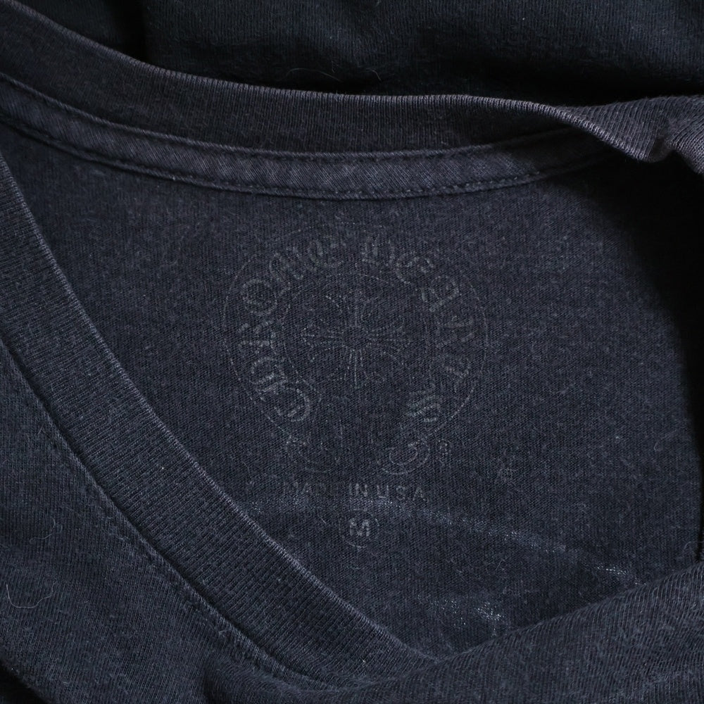 CHROME HEARTS(クロムハーツ) Horseshoe S/S Tee ホースシューロゴ プリントTシャツ 半袖カットソー ブラック
