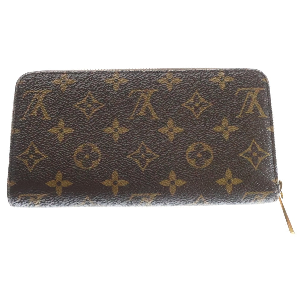 LOUIS VUITTON(ルイヴィトン) モノグラム キーモチーフ ラブロック ジッピーウォレット ラウンドファスナー ロングウォレット 長財布 ブラウン M64116 MI0179