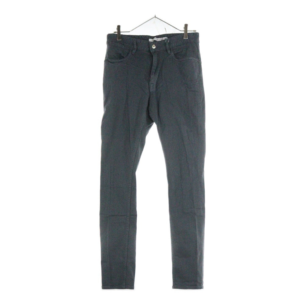 nonnative(ノンネイティブ) 17SS ストレッチコットン ジップアップ スキニーパンツ ダークグレー NN-P3160