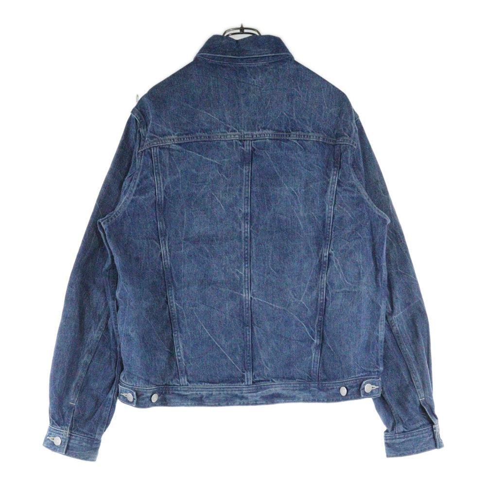 AURALEE(オーラリー) 23SS SELVEDGE LIGHT DENIM BLOUSON セルビッジ ライトデニム トラッカージャケット ブルゾン インディゴ A23SB01LE