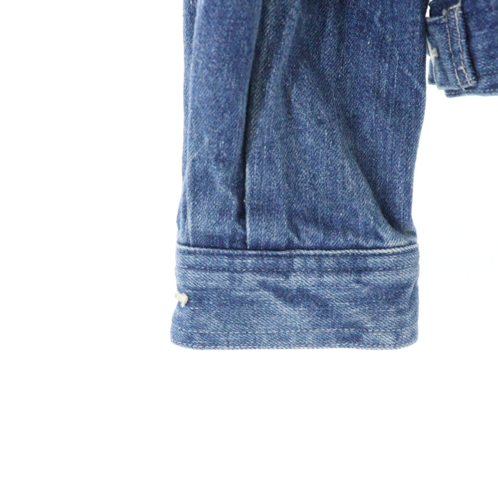 AURALEE(オーラリー) 23SS SELVEDGE LIGHT DENIM BLOUSON セルビッジ ライトデニム トラッカージャケット ブルゾン インディゴ A23SB01LE