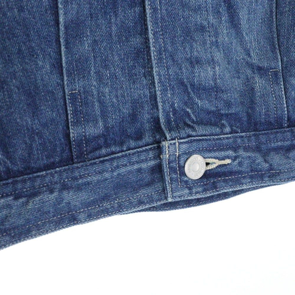 AURALEE(オーラリー) 23SS SELVEDGE LIGHT DENIM BLOUSON セルビッジ ライトデニム トラッカージャケット ブルゾン インディゴ A23SB01LE