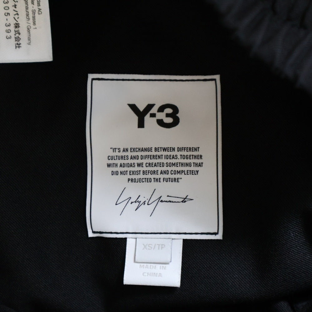Y-3(ワイスリー) CLASSIC REFINED WOOL TAILORED SHORTS クラシック ウール テーラードショーツ ハーフパンツ ブラック GV4254