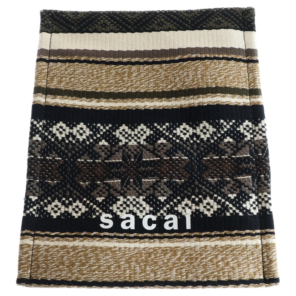 Sacai(サカイ) 総柄 B-07199 ツイードポーチ マルチ