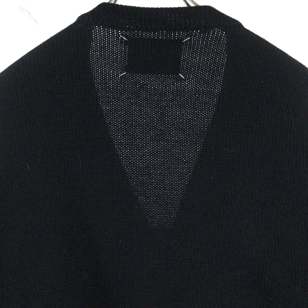 WTAPS(ダブルタップス) 21AW PALMER SWEATER POLY パーマー ポリエステルニット ジップアップ カーディガン ブラック 212MADT-KNM01