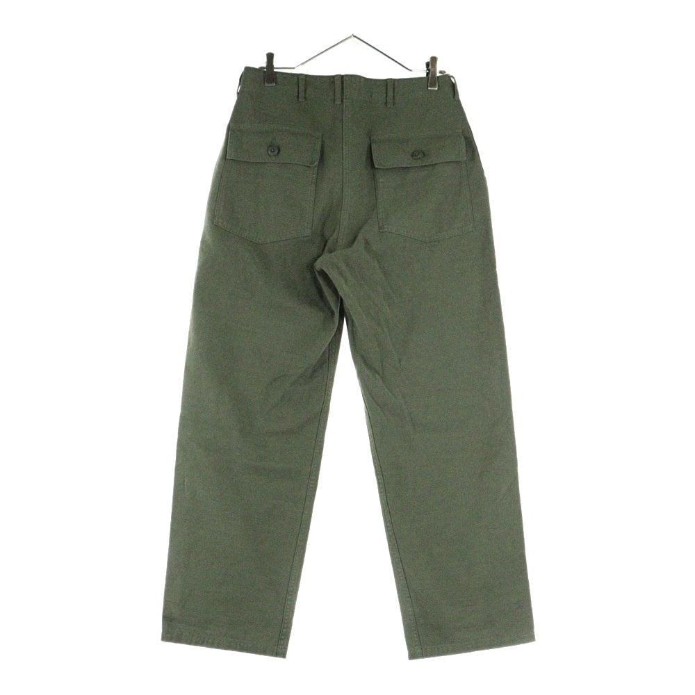 CIOTA(シオタ) Baker Pants スビンコットン ベイカーパンツ カーキ PTLM-152-SW