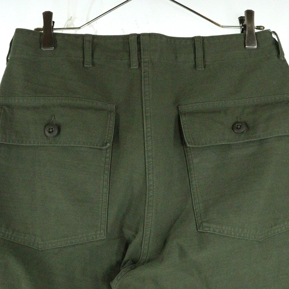 CIOTA(シオタ) Baker Pants スビンコットン ベイカーパンツ カーキ PTLM-152-SW