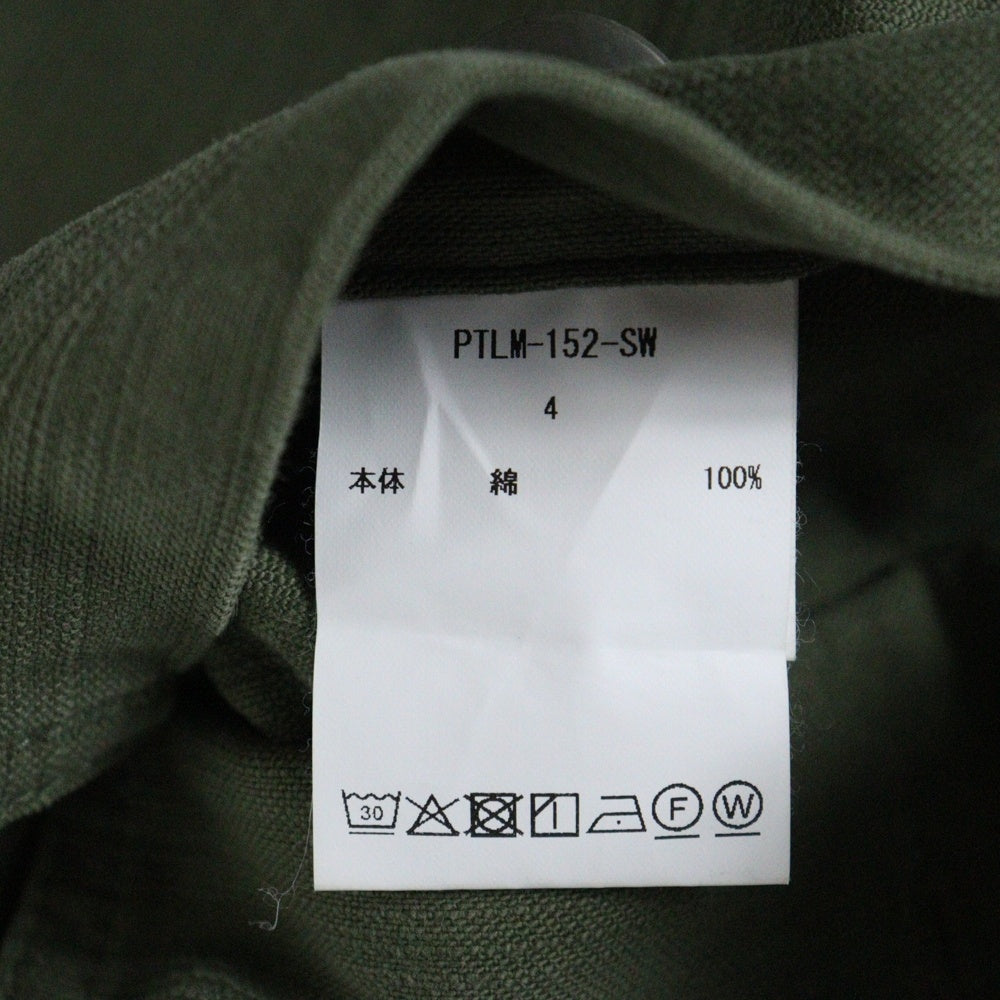 CIOTA(シオタ) Baker Pants スビンコットン ベイカーパンツ カーキ PTLM-152-SW