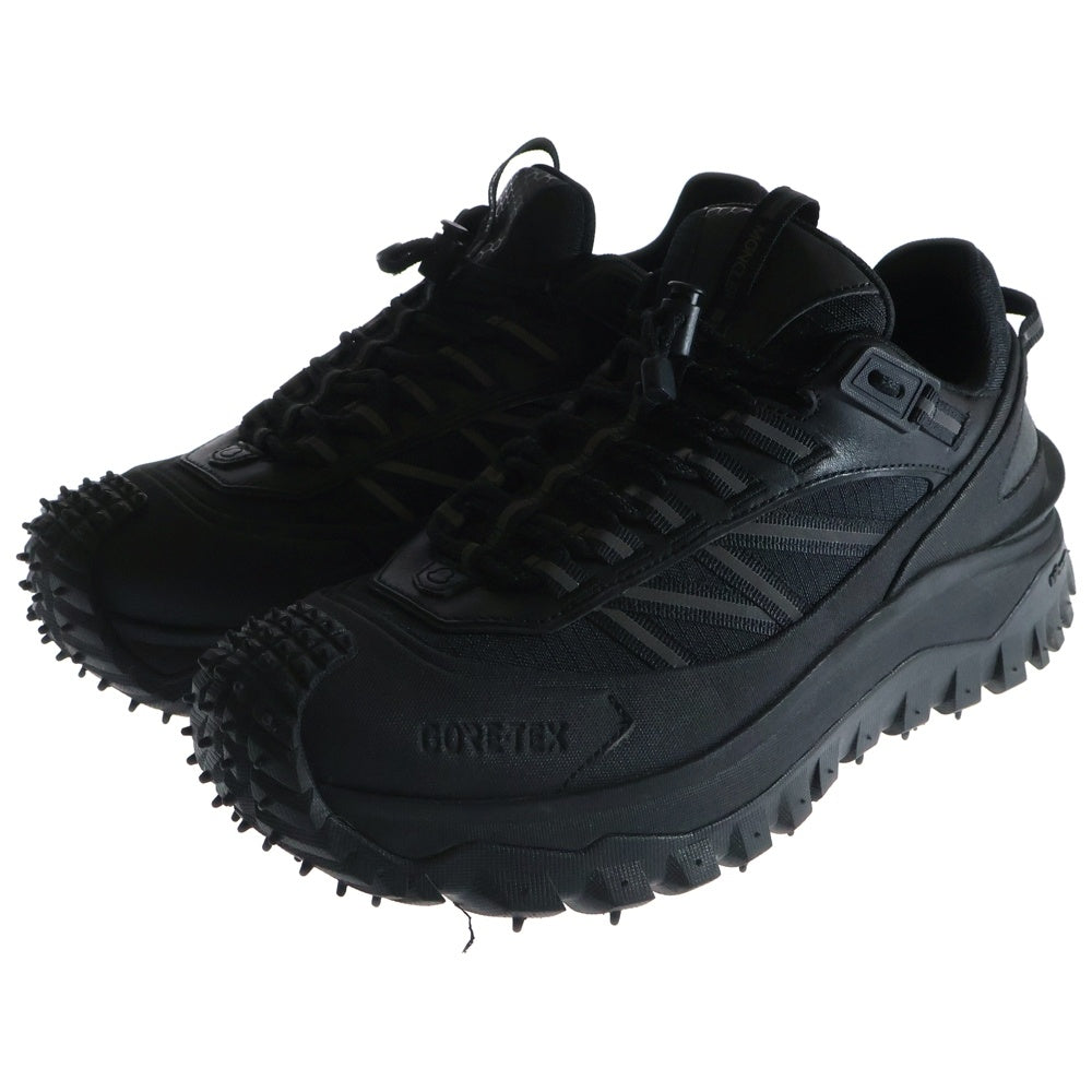 MONCLER(モンクレール) 22AW TRAILGRIP GTX LOW TOP SNEAKERS トレイルグリップ ゴアテックス ローカットスニーカー ハイキングシューズ ブラック H2 09A 4M00100 M2058