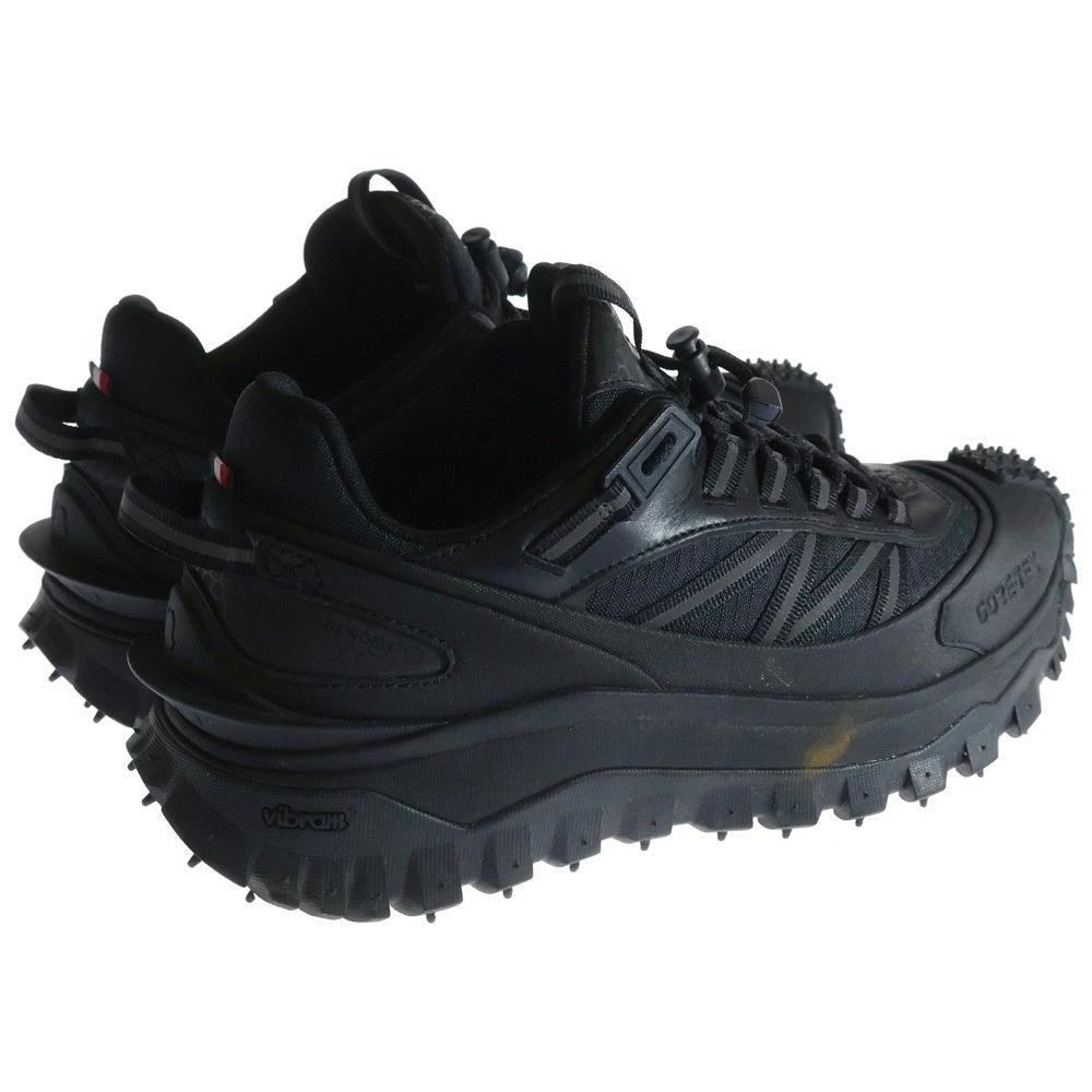 MONCLER(モンクレール) 22AW TRAILGRIP GTX LOW TOP SNEAKERS トレイルグリップ ゴアテックス ローカットスニーカー ハイキングシューズ ブラック H2 09A 4M00100 M2058