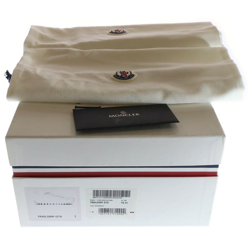 MONCLER(モンクレール) 22AW TRAILGRIP GTX LOW TOP SNEAKERS トレイルグリップ ゴアテックス ローカットスニーカー ハイキングシューズ ブラック H2 09A 4M00100 M2058