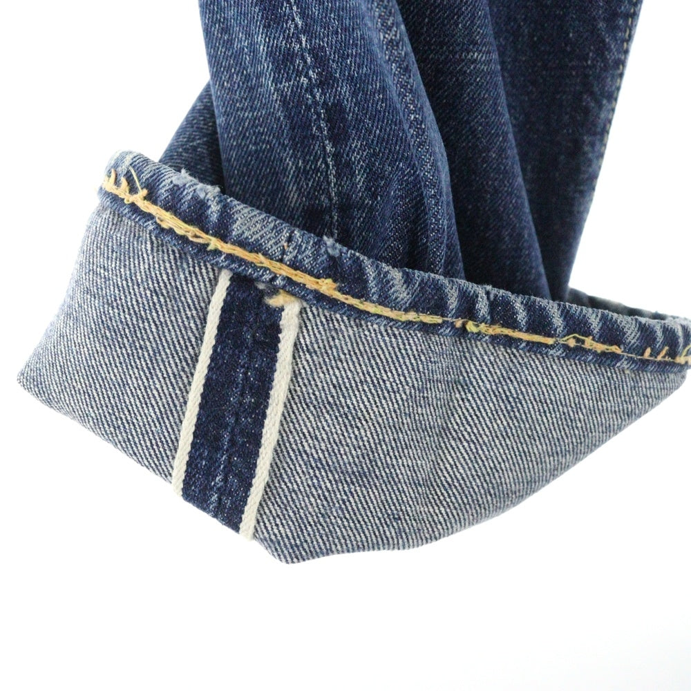 Levi's(リーバイス) 60S VINTAGE 501XX ヴィンテージ 紙パッチ ギャラ無 ボタン裏J刻印 センターセット 両面ビッグE 均等V ボタンフライ デニムパンツ インディゴ