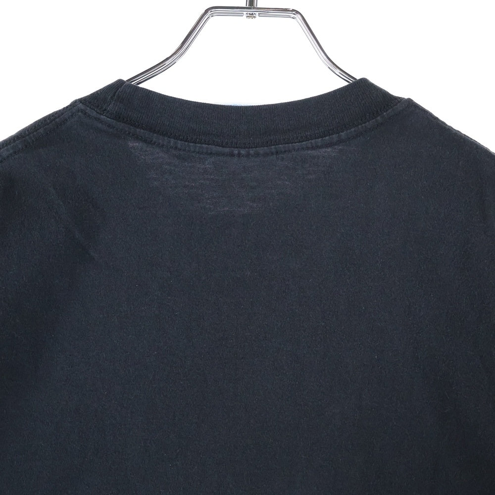 VINTAGE(ヴィンテージ) 00S NIRVANA VESTIBULE M&O メキシコ製 ニルヴァーナ ヴェスティバル フロントプリント 半袖Tシャツ カットソー ブラック
