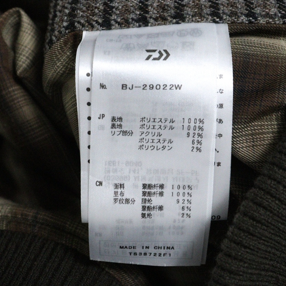 DAIWA PIER39(ダイワ ピアサーティナイン) TECH SPORTS JACKET TWEED ツイード テック スポーツジャケット ブラウン BJ-29022W