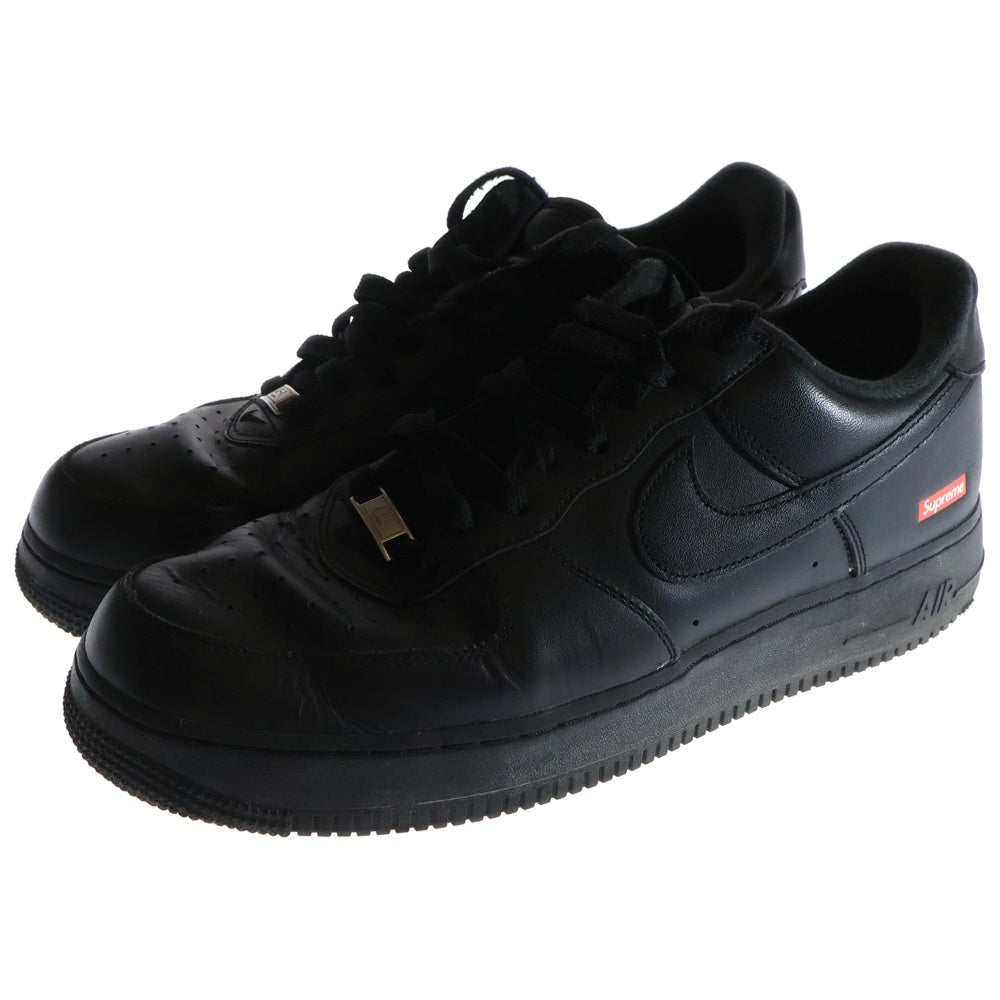 NIKE(ナイキ) × SUPREME AIR FORCE 1 LOW シュプリーム エアフォース1 ローカットスニーカー US12/30.0cm ブラック CU9225-001