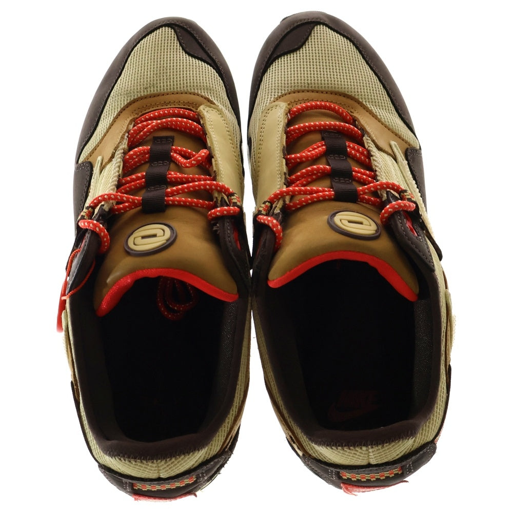 NIKE(ナイキ) × TRAVIS SCOTT AIR MAX 1 CACTUS BROWN トラヴィススコット エアマックス 1 カクタス ローカットスニーカー ブラウン US12/30.0cm DO9392-200