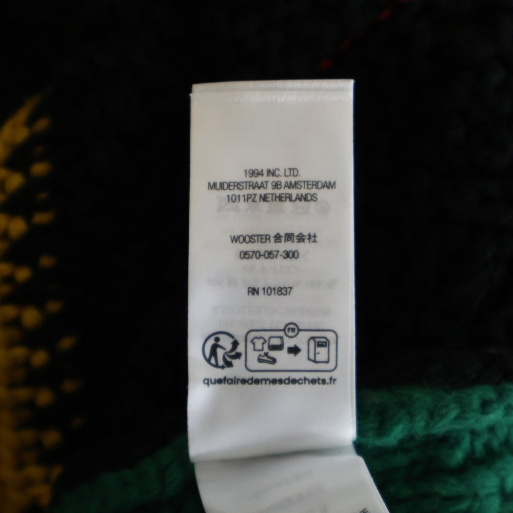 SUPREME(シュプリーム) 23AW Patchwork Cable Knit Cardigan パッチワーク ケーブルニット カーディガン マルチカラー