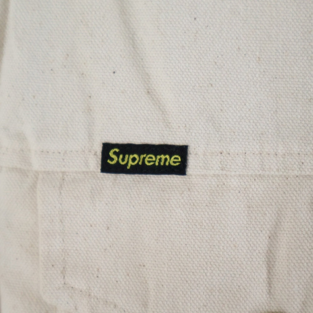 SUPREME(シュプリーム) 22AW × Schott Canvas Down Trucker Jacket ショット キャンバス ダウン トラッカージャケット アイボリー