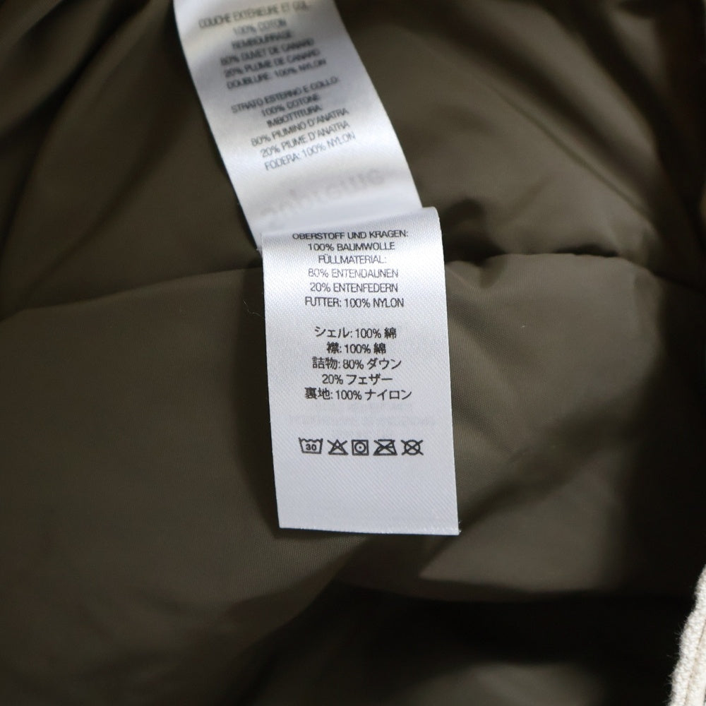 SUPREME(シュプリーム) 22AW × Schott Canvas Down Trucker Jacket ショット キャンバス ダウン トラッカージャケット アイボリー