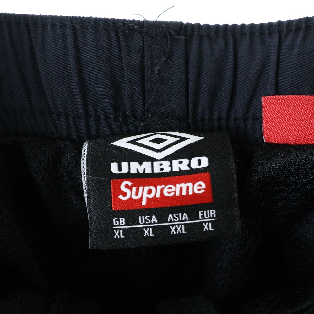 SUPREME(シュプリーム) 22SS × Umbro Track Pant アンブロ ナイロン トラックパンツ ブラック