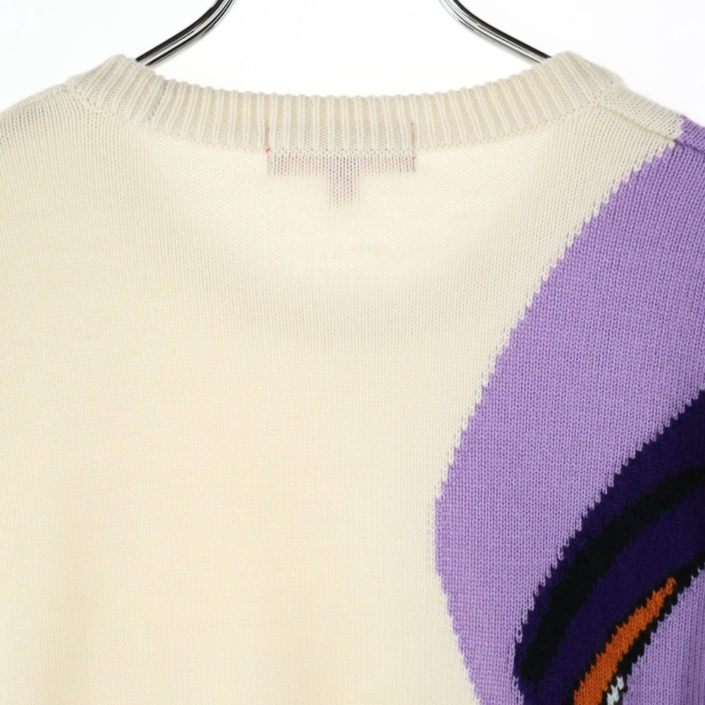 SUPREME(シュプリーム) 21AW Faces Sweater フェイスジャガード クルーネックニット セーター マルチカラー