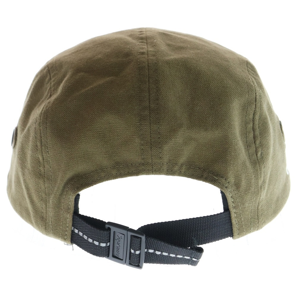 SUPREME(シュプリーム) 22AW Brushed Cordura Camp Cap ブラッシュドコーデュラ ボックスロゴ キャンプキャップ カーキ
