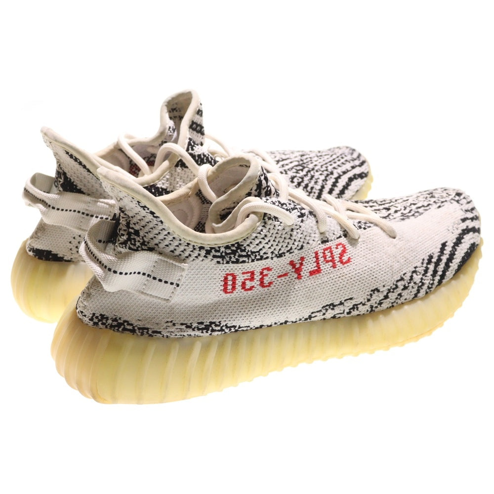 adidas(アディダス) YEEZY BOOST 350 V2 Zebra イージーブースト ゼブラ ローカットスニーカー ブラック/ホワイト US9.5/27.5cm CP9654