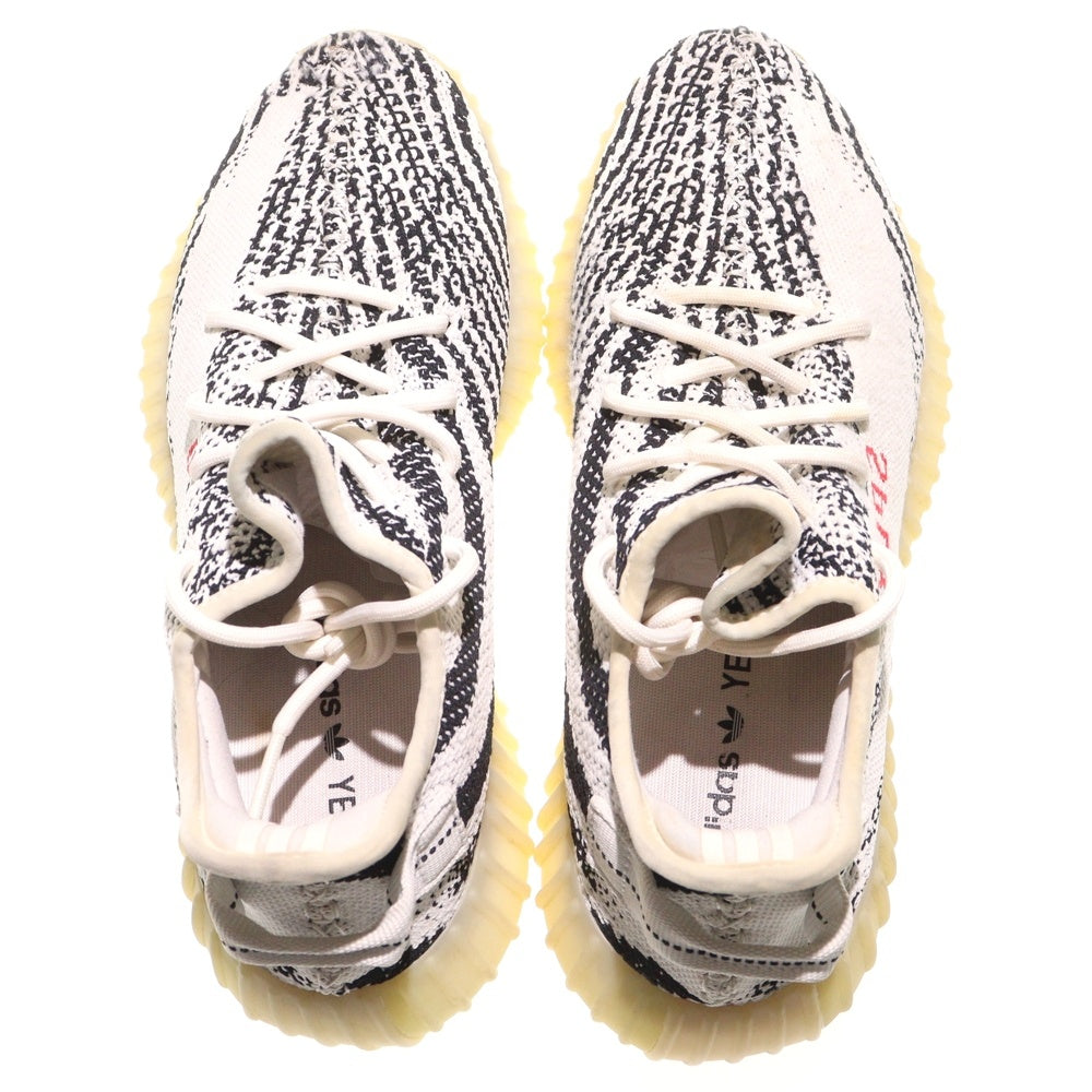 adidas(アディダス) YEEZY BOOST 350 V2 Zebra イージーブースト ゼブラ ローカットスニーカー ブラック/ホワイト US9.5/27.5cm CP9654