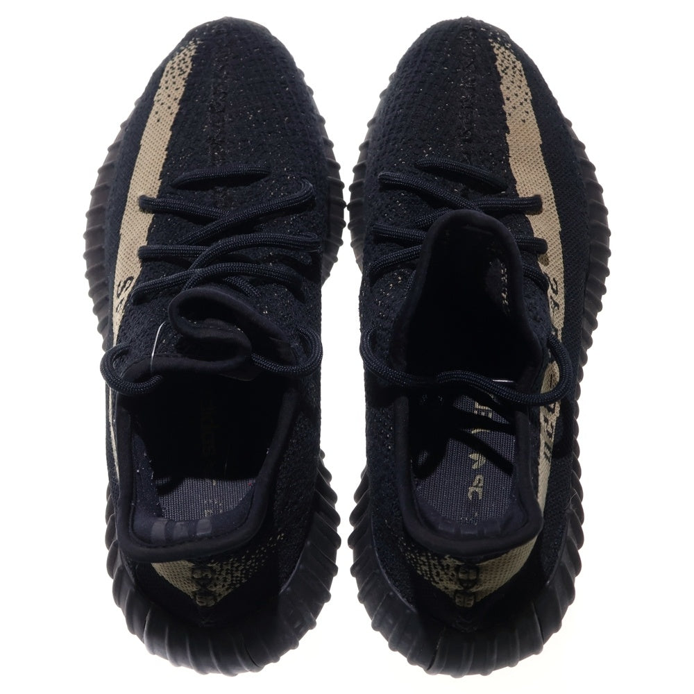 adidas(アディダス) YEEZY BOOST 350 V2 Core Black Green イージーブースト コアブラック グリーン ローカットスニーカー ブラック/グリーン US8.5/26.5cm BY9611