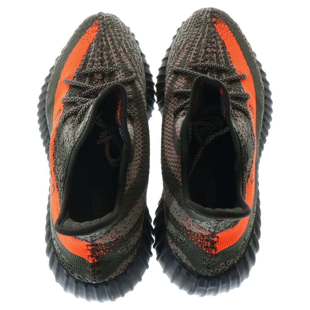 adidas(アディダス) YEEZY BOOST 350 V2 CABON BELUGA イージーブースト カーボン ベルーガ ローカットスニーカー グレー/オレンジ US9.5/27.5cm HQ7045