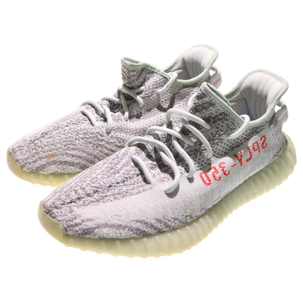 adidas(アディダス) YEEZY BOOST 350 V2 BLUE TINT イージーブースト350V2 ブルーティント ローカットスニーカー ライトブルー US9.5/27.5cm B37571