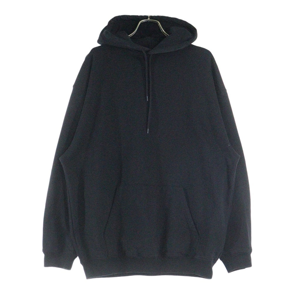 BALENCIAGA(バレンシアガ) バックロゴプリント プルオーバーフーディ スウェットパーカー ブラック 570811 TAV37